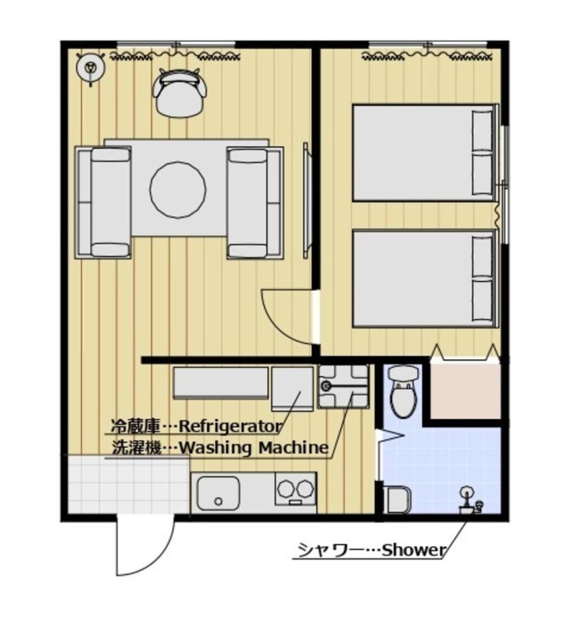 Type B Room 40平米 -ウル エスポワール那覇- Naha Exteriér fotografie